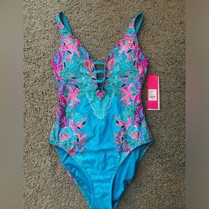 Brand new with tags- Lily Pulitzer women’s swimsuit size 4